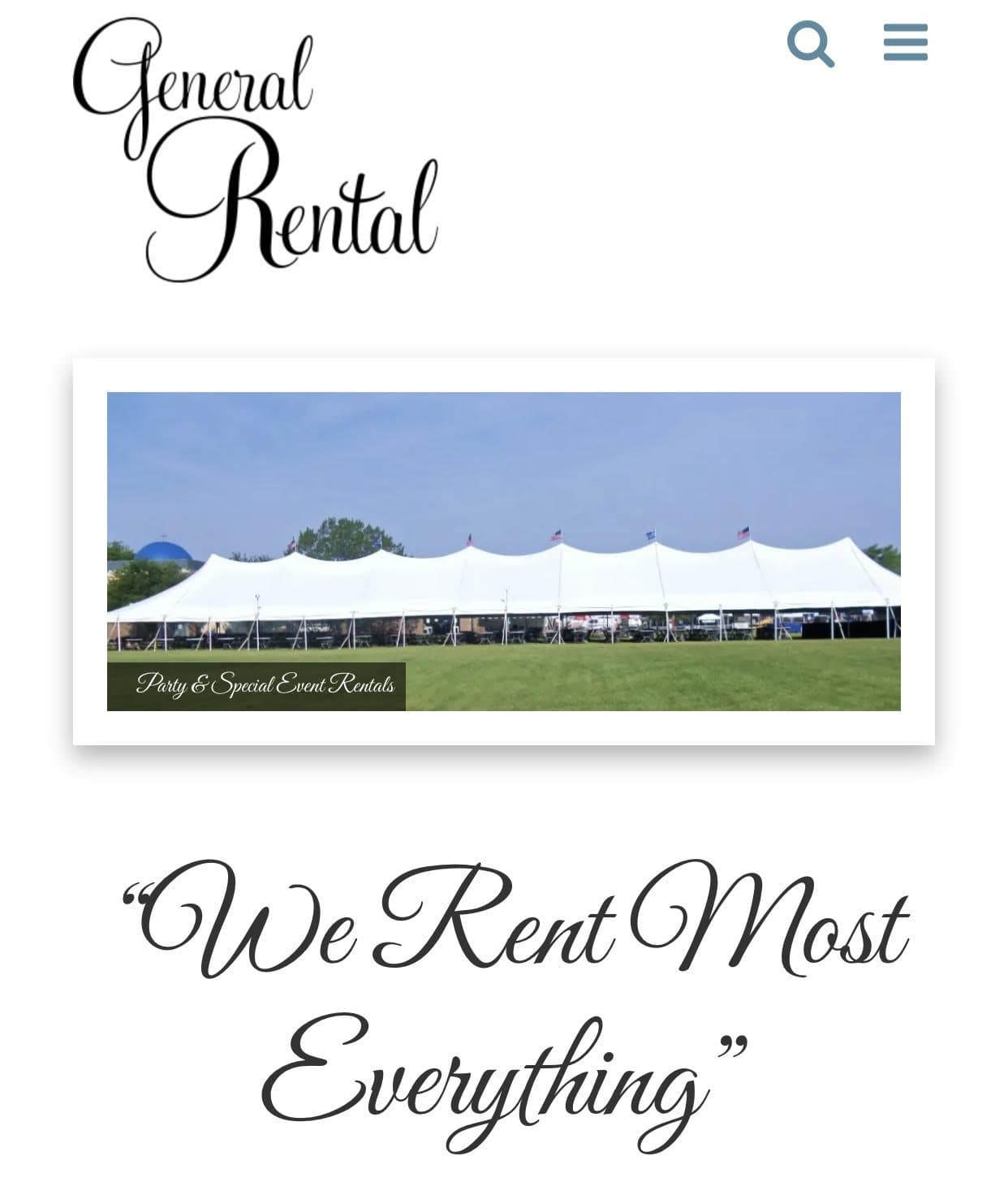 GENERAL RENTAL logo