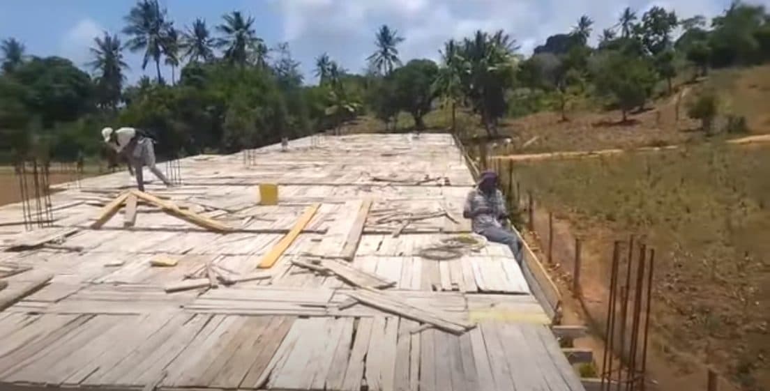 Roof / Top Slab of Changing A Destiny Academy Sept 24, 2024.