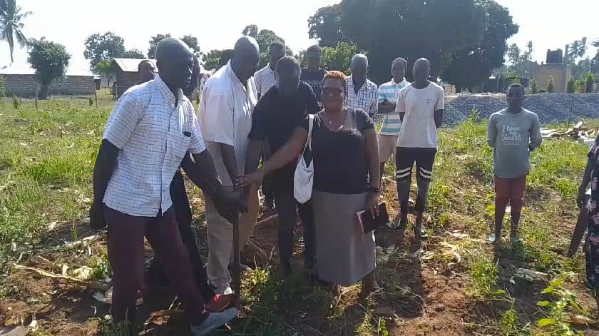 School ground breaking prayer