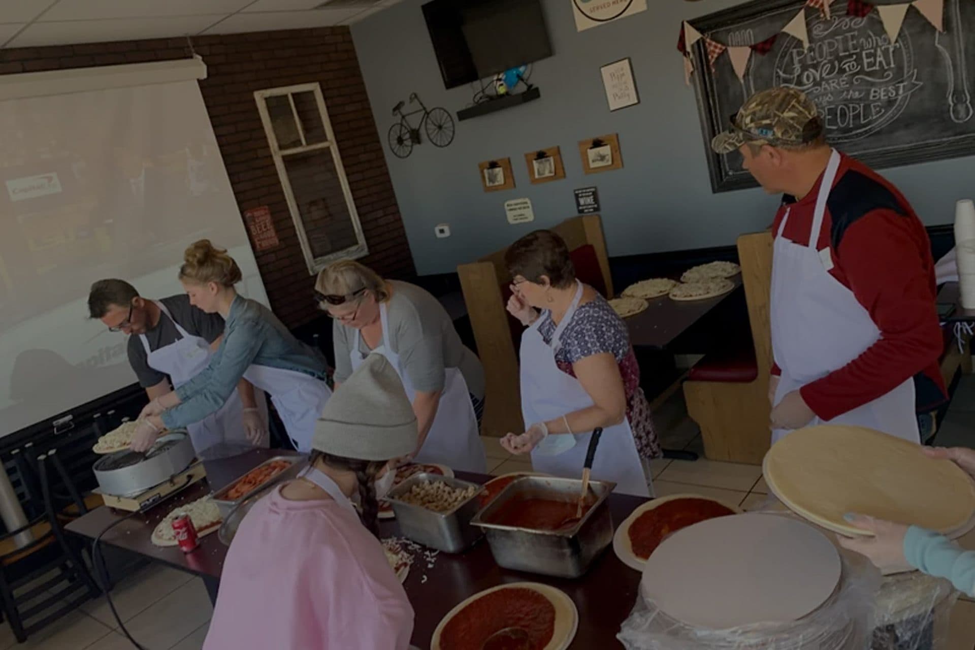 We help local families