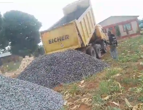 The first three classrooms of our new School materials are being delivered 8/9/24