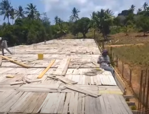 Roof / Top Slab of Changing A Destiny Academy Sept 24, 2024.